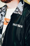REVERSIBLE COACHES JACKET - BLACK AND GREY REFLECTIVE CAMO (LIMITED EDITON OF 50)