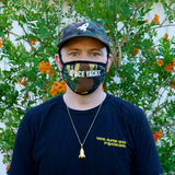 SPACE YACHT CAMO FACE MASK