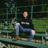 Space Yacht Logo Hoodie- Black on Black Camo (Limited Edition) SMALL ONLY