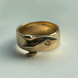 ROCKET RING - 14K GOLD OR STERLING SILVER