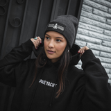 Embroidered Space Yacht Logo Hoodie