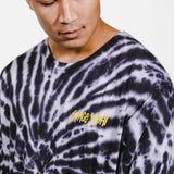 "WELCOME TO HELL"  BLACK CLOUD TIE DYE