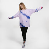 PINK & TEAL TIE DYE LONG SLEEVE