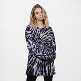 "WELCOME TO HELL"  BLACK CLOUD TIE DYE