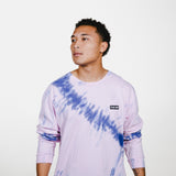 PINK & TEAL TIE DYE LONG SLEEVE
