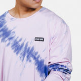 PINK & TEAL TIE DYE LONG SLEEVE
