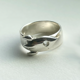 ROCKET RING - 14K GOLD OR STERLING SILVER