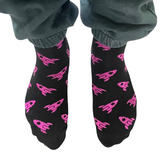 SPACE YACHT ROCKET SOCKS - "VICE CITY" COLORWAY