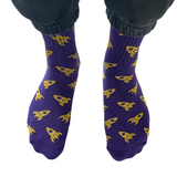 ROCKET SOCKS - LAKERS COLORWAY